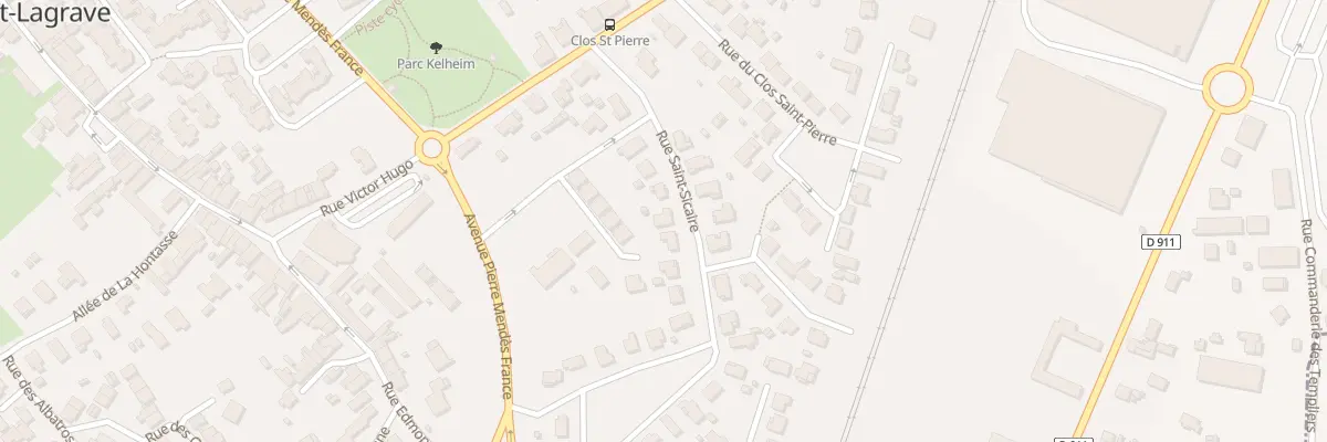 Plan du 9 Rue Saint-Sicaire à Ambarès-et-Lagrave