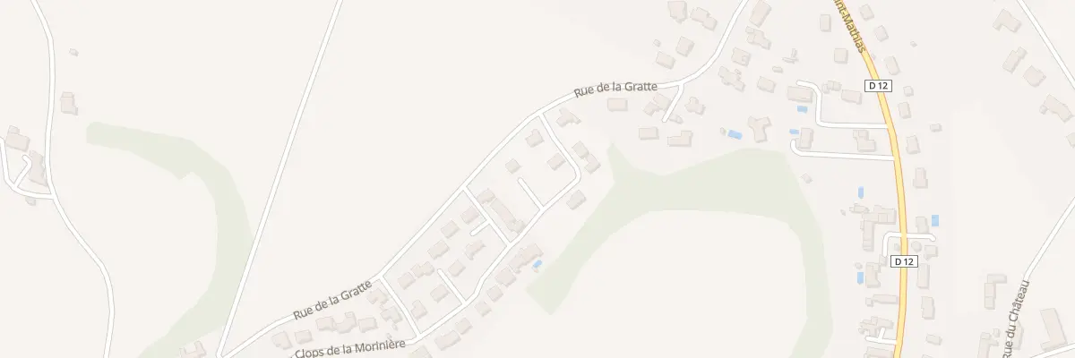 Plan du 2 Imp des Chênes à Saint-Maxire