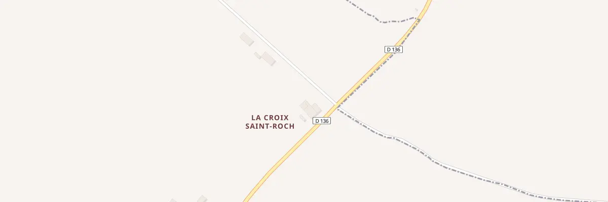 Plan du 5147 La Croix de Saint Roch à Largeasse