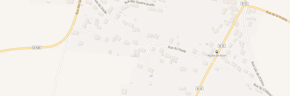 Plan du 17 Rue du Stade à Saint-Maxire