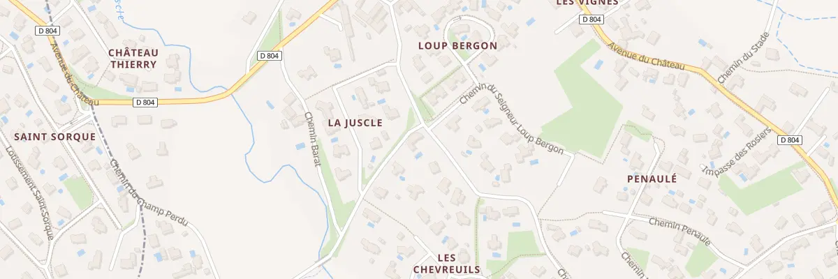 Plan du 192 Che Junqua à Artiguelouve