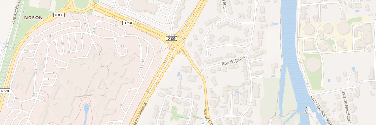 Plan du 51 Rue de Comporte à Niort