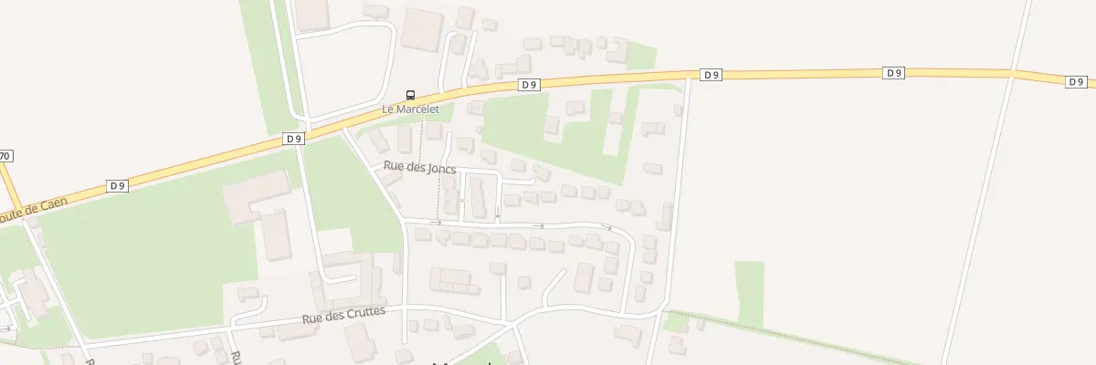Plan du 2 Rue des Joncs à Saint-Manvieu-Norrey