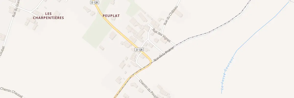 Plan du 2 Pas Quand Même à Rouffiac