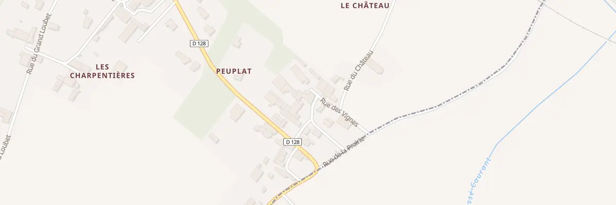 Plan du 5 Pas Quand Même à Rouffiac
