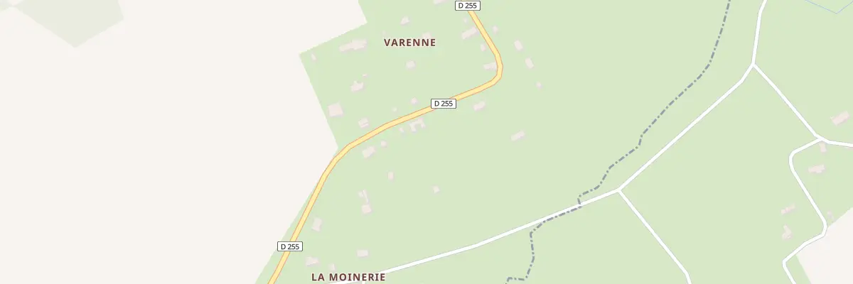 Plan du 9 Varenne à Saires-la-Verrerie