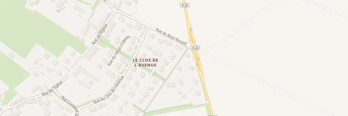 Plan du 26 Rue Jacques Lanoë au Fresne-Camilly