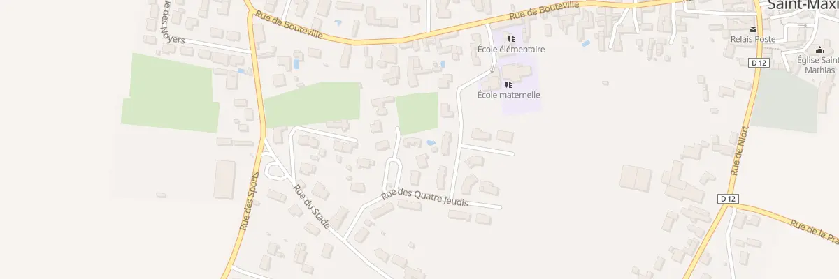 Plan du 14 Che des Ecoliers à Saint-Maxire