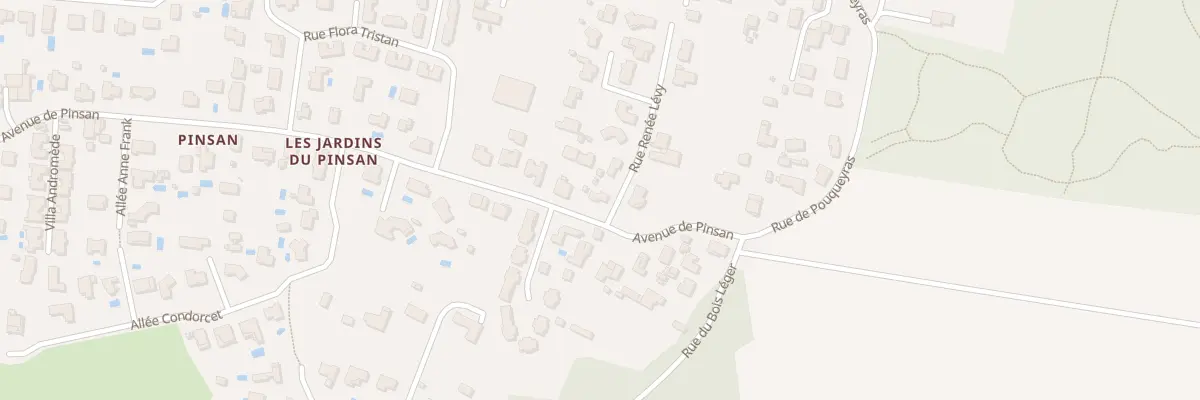 Plan du 65 Av de Pinsan à Artigues-près-Bordeaux