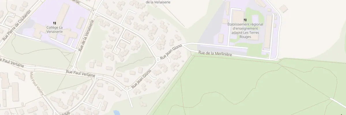 Plan du 22 Rue Jean Giono à Saint-Barthélemy-d’Anjou