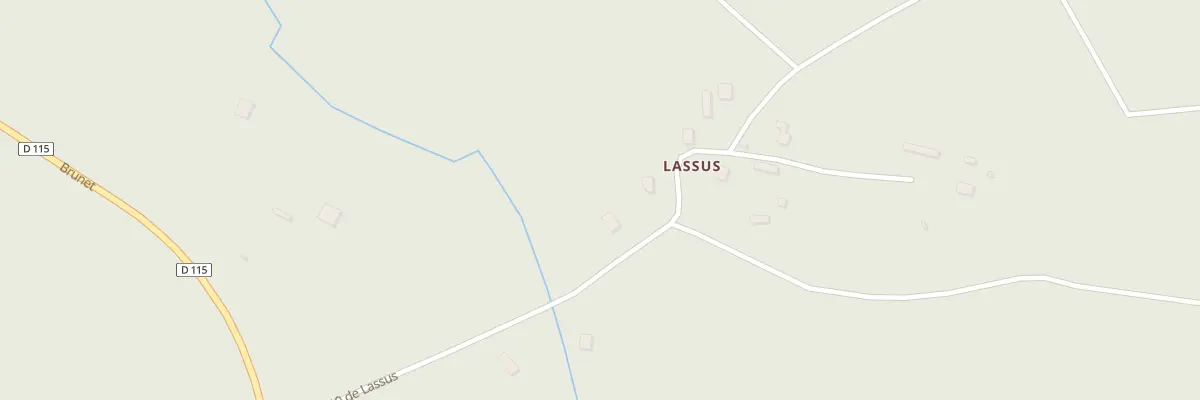 Plan du 7 Lassus-Nord à Saint-Symphorien