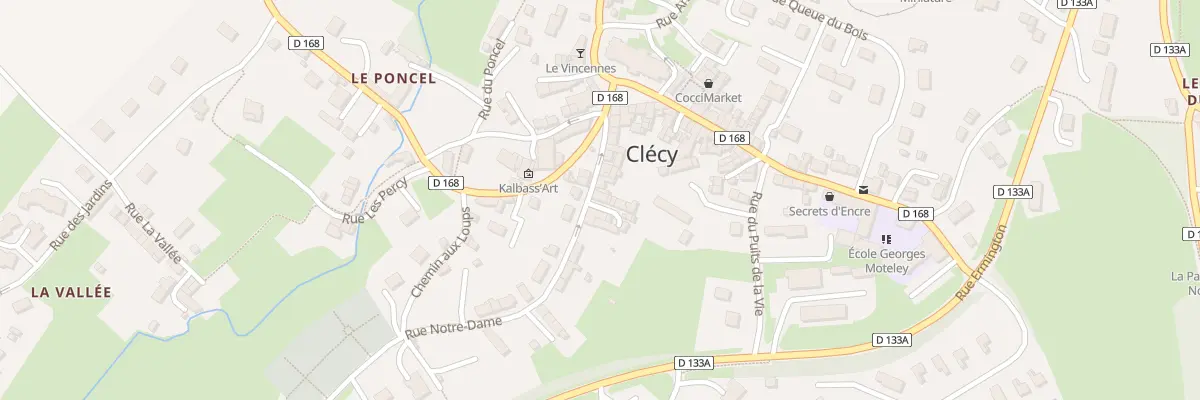 Plan du 19A Rue Notre-Dame à Clécy