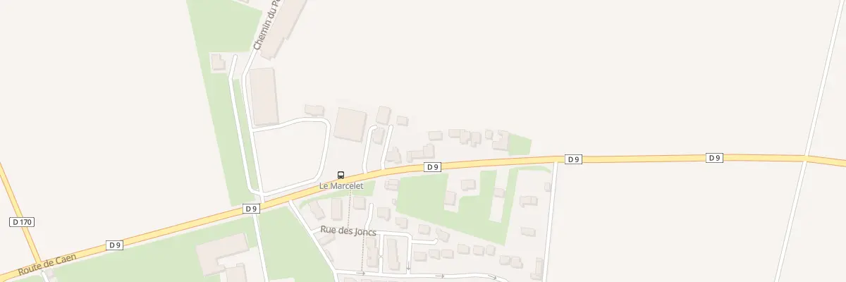 Plan du 7 Rte de Caen à Saint-Manvieu-Norrey