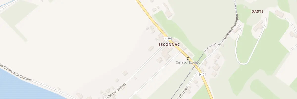 Plan du 298 Che du Drac à Quinsac