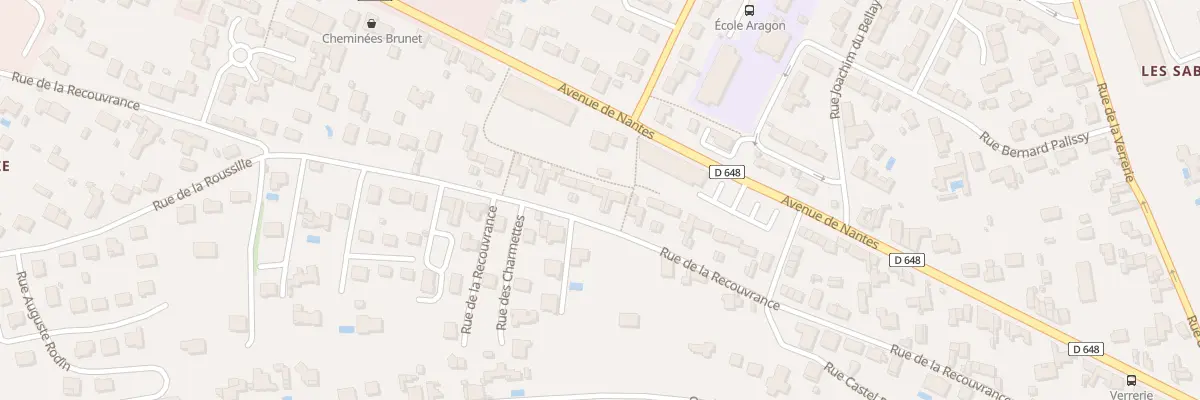 Plan du 94 Rue de la Recouvrance à Niort