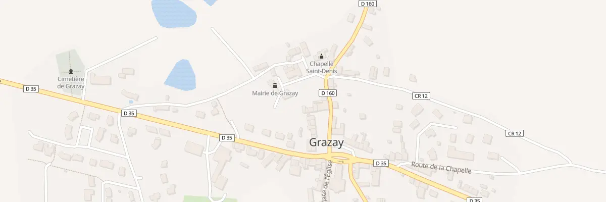 Plan du 26 Pl de l’Eglise à Grazay