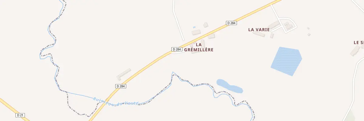 Plan du 3 La Gremillère à Préaux