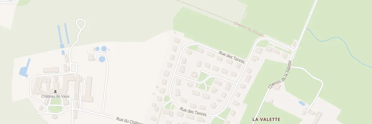 Plan du 5276 Rue des Tennis à Graye-sur-Mer