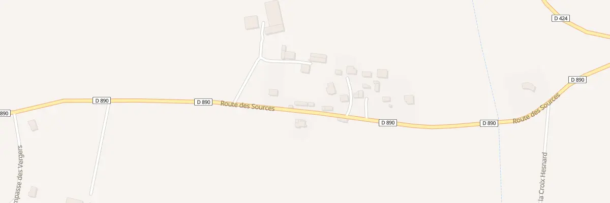 Plan du 12 Rte des Sources à Landigou