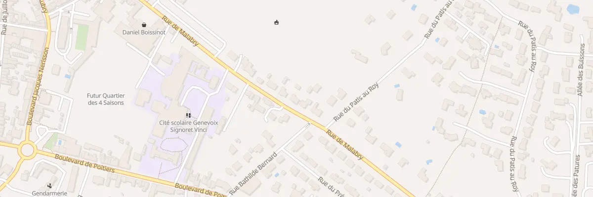 Plan du 31 Rue de Malabry à Bressuire