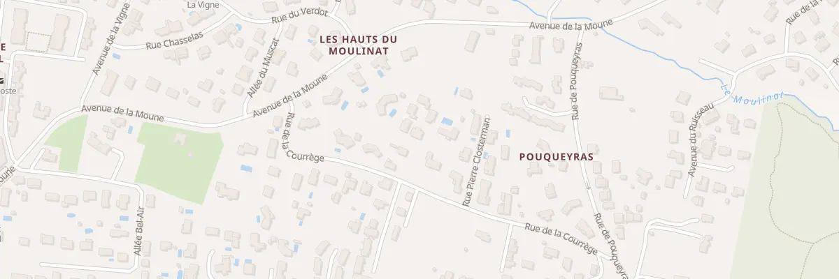 Plan du 13B Rue de la Courrege à Artigues-près-Bordeaux