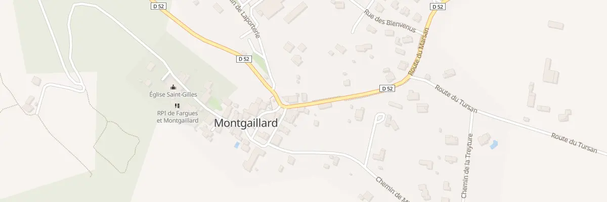 Plan du 27 Av de la Concorde à Montgaillard