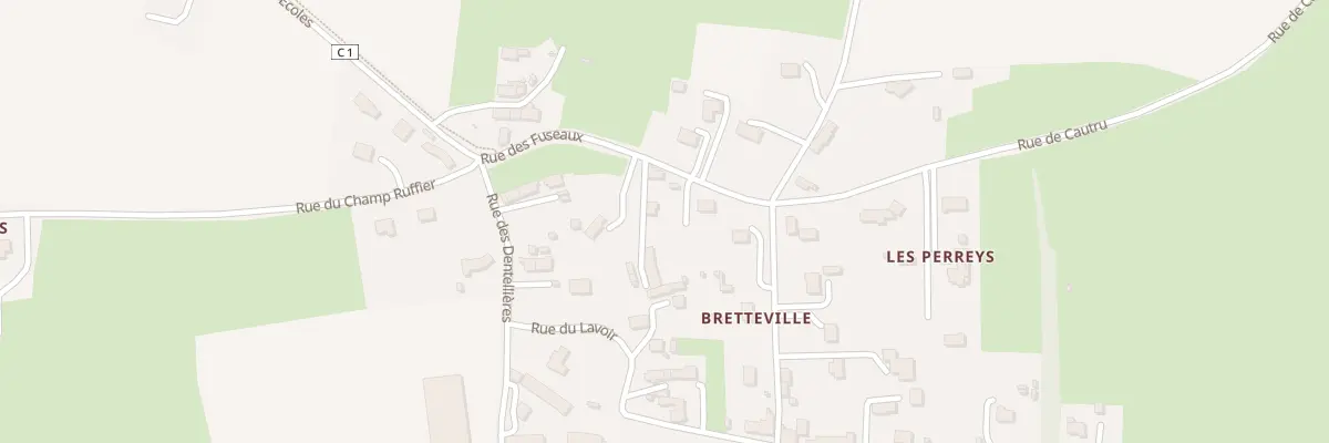 Plan du 2 Rue de Bretteville à Sainte-Honorine-du-Fay