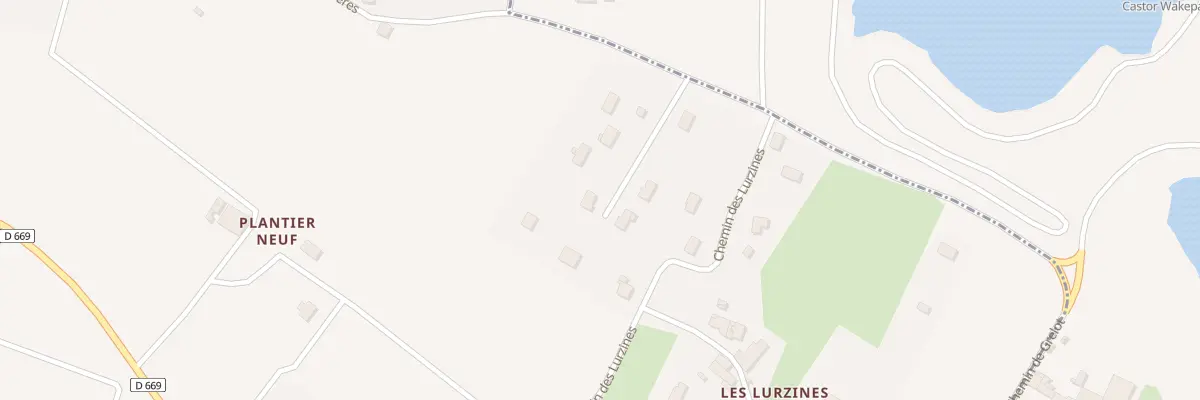 Plan du 447 Les Lurzines à Prignac-et-Marcamps