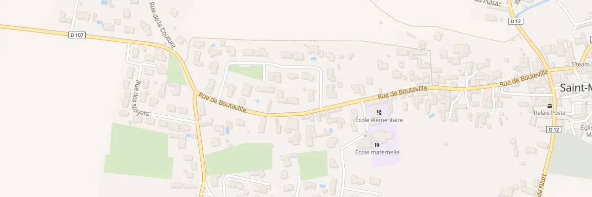 Plan du 58 Rue de Bouteville à Saint-Maxire