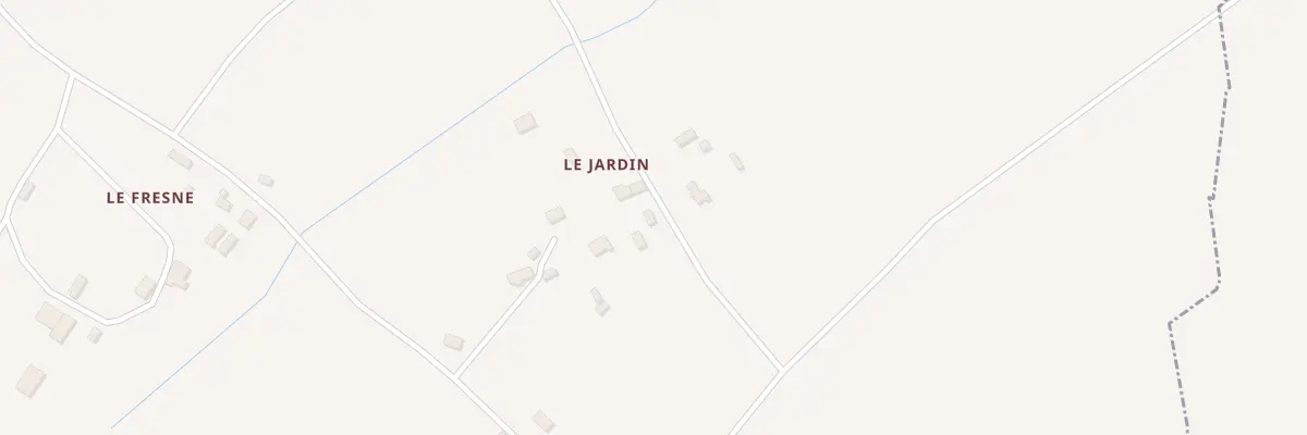 Plan du 18 Le Jardin à Saires-la-Verrerie