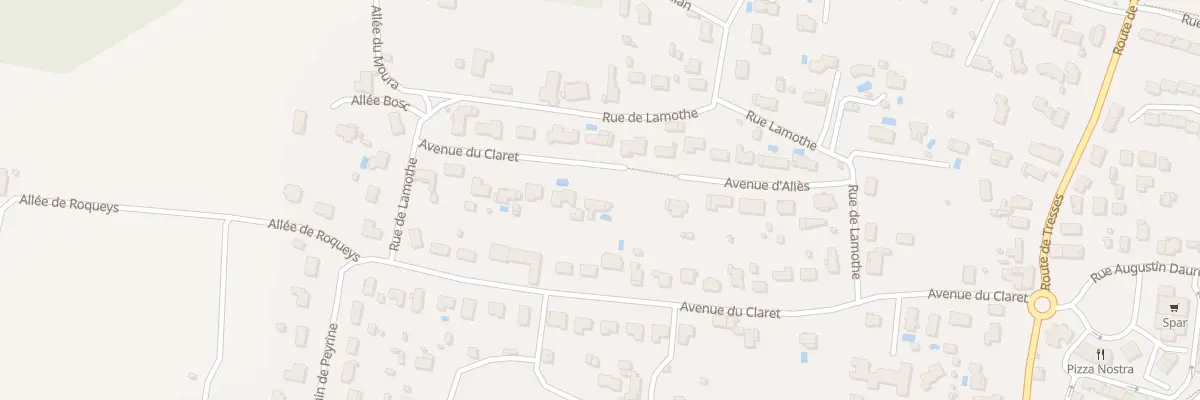 Plan du 62 Av de Claret à Carignan-de-Bordeaux