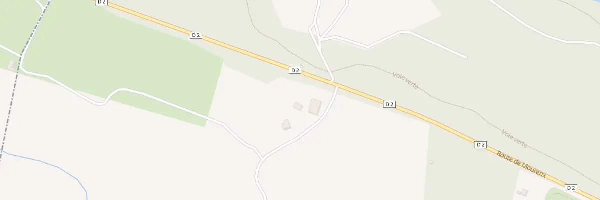 Plan du 3 Rte de Mourenx à Artiguelouve