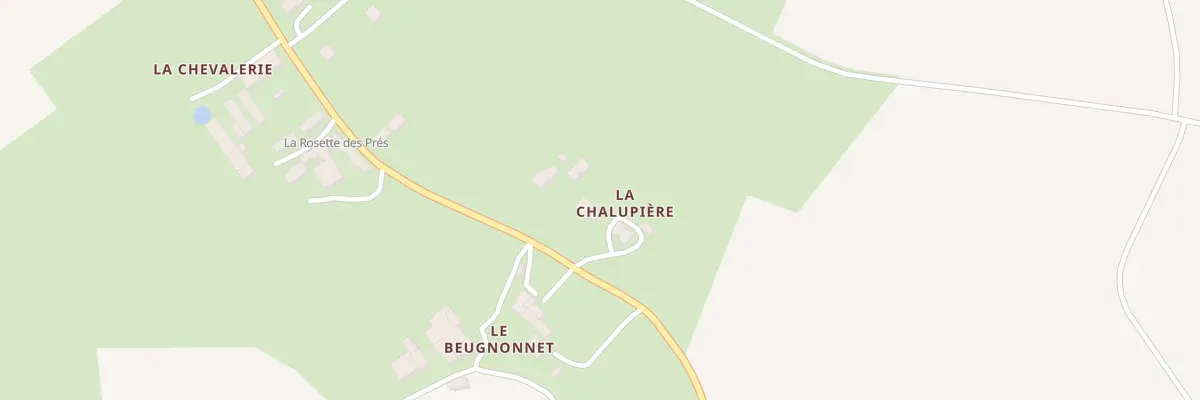 Plan du 3 Rte de Xaintray à Fenioux
