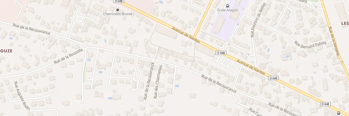 Plan du 96 Rue de la Recouvrance à Niort