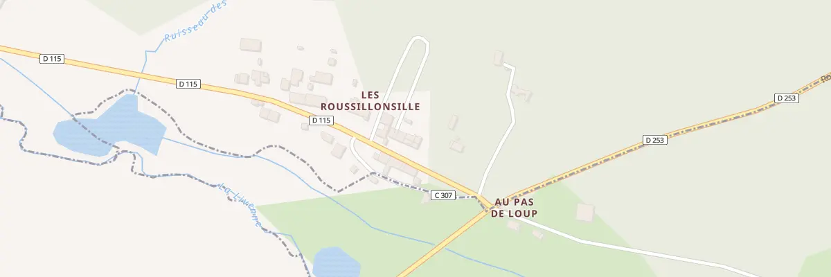 Plan du 4545 Rte des Moulins de la Livenne à Val-de-Livenne