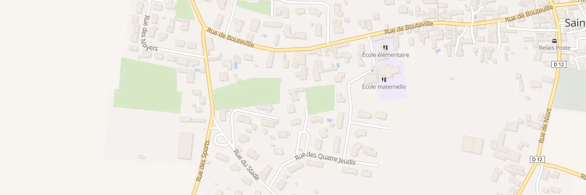 Plan du 14B Che des Ecoliers à Saint-Maxire