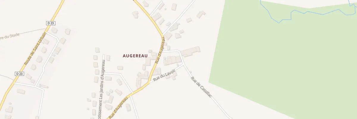 Plan du 105 Rue du Lavoir à Pugnac