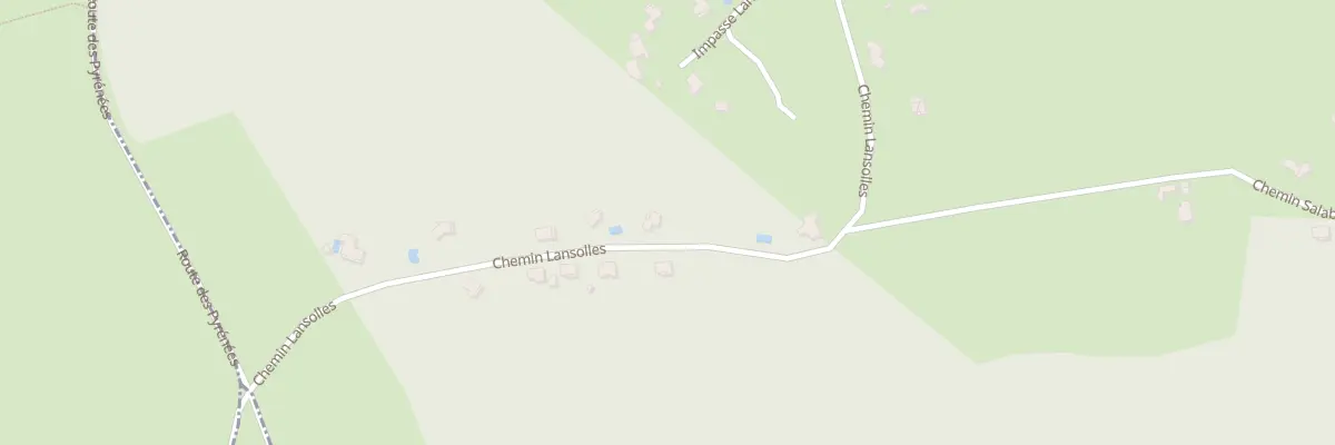 Plan du 1042 Che Lansolles à Artiguelouve