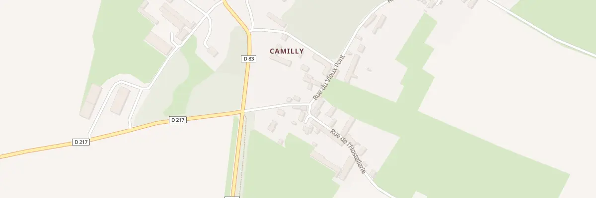 Plan du 10 Rue du Bois Taillis au Fresne-Camilly