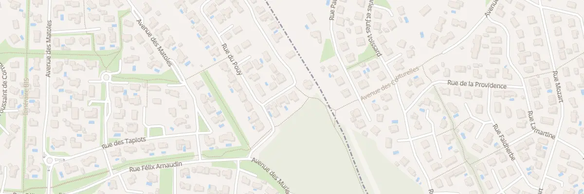 Plan du 615 Rue du Pouy à Benquet