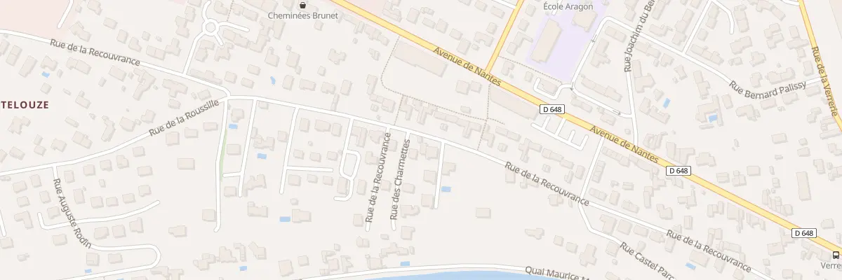 Plan du 91 Rue de la Recouvrance à Niort