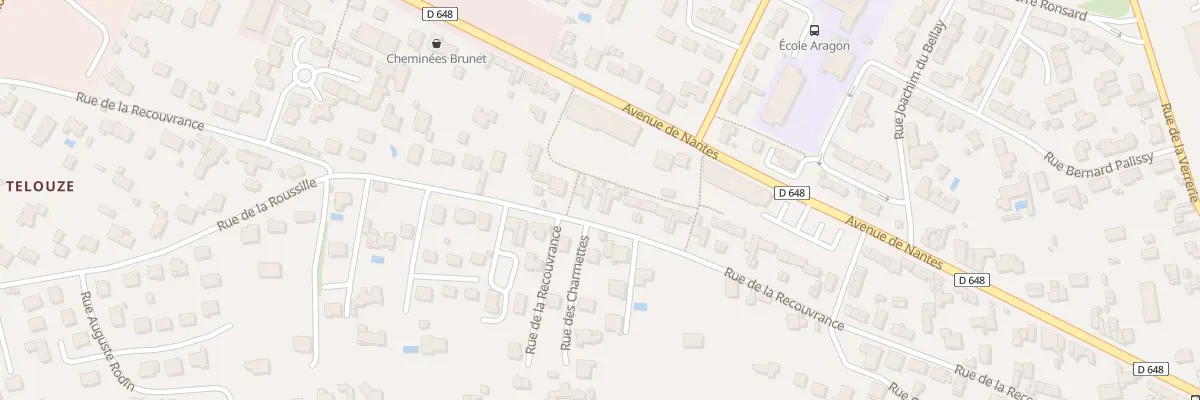 Plan du 98 Rue de la Recouvrance à Niort