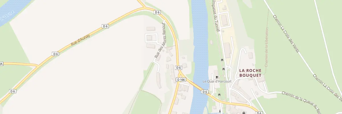 Plan du 15 Rue d’Aunay à Thury-Harcourt-le-Hom