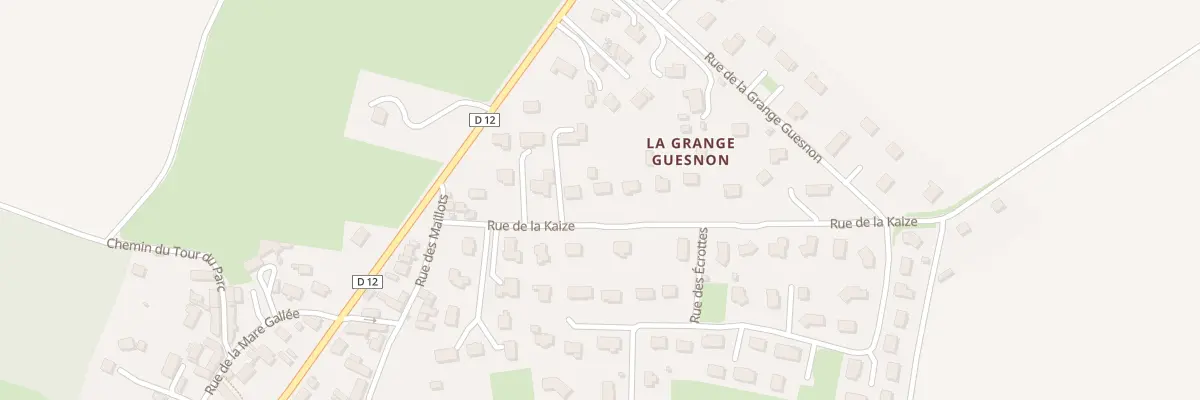 Plan du 9 Rue de la Kaize à Banville