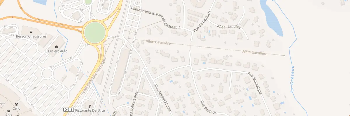 Plan du 41 Rue Michel Montaigne à Sainte-Eulalie