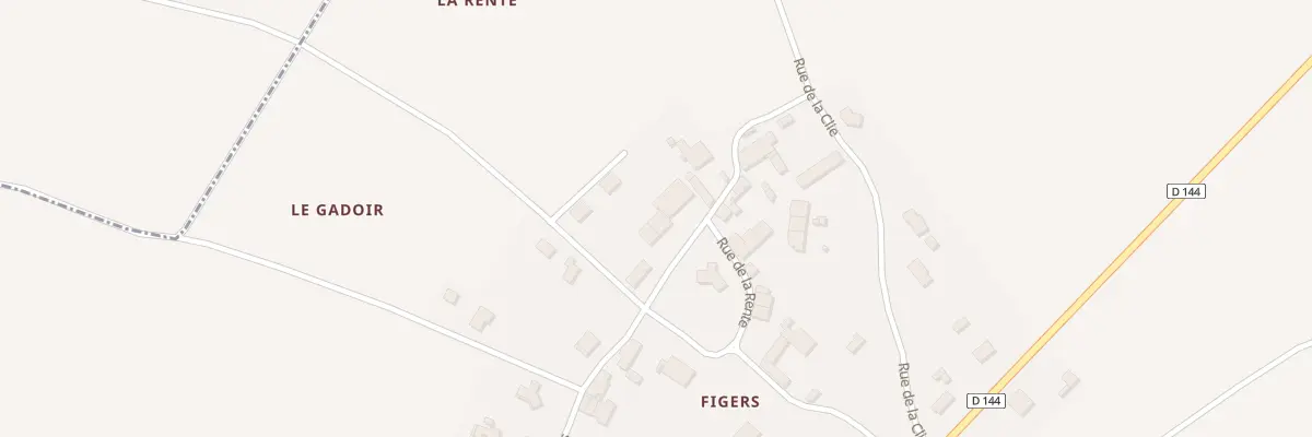 Plan du 21 Rue des Prâts à Échebrune