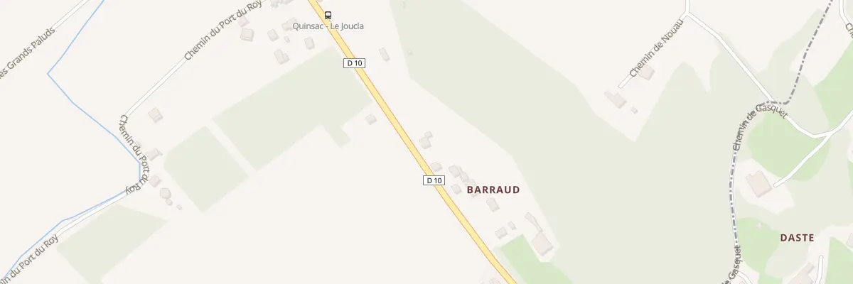 Plan du 413 Barraud à Quinsac