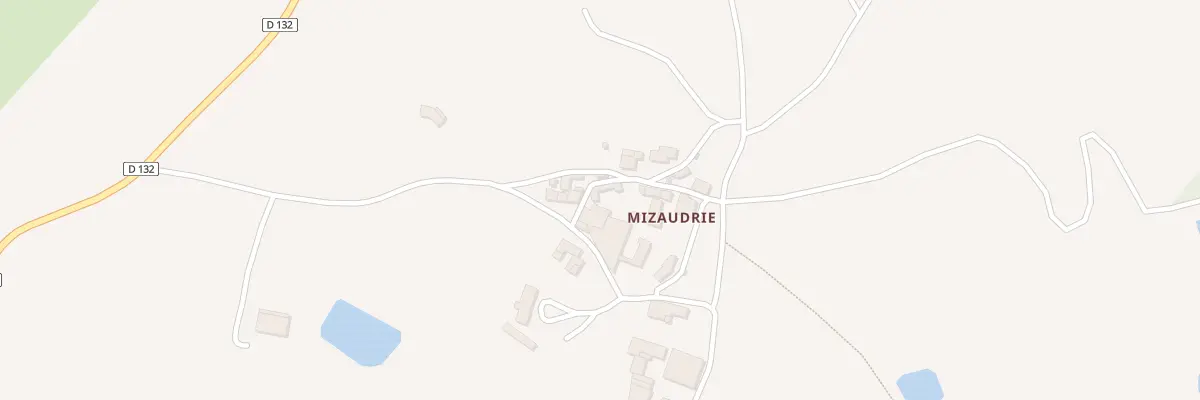 Plan du 15 Mizaudrie à Beugnon-Thireuil