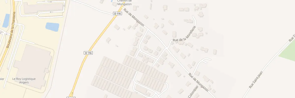 Plan du 14 Rue des Marcadais à Saint-Barthélemy-d’Anjou