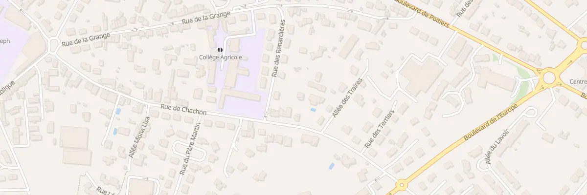 Plan du 49 Rue de Chachon à Bressuire